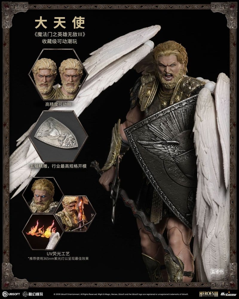 Heroes of Might and Magic III Action Figure 1/12 Archangel (Deluxe Version) 15 cm