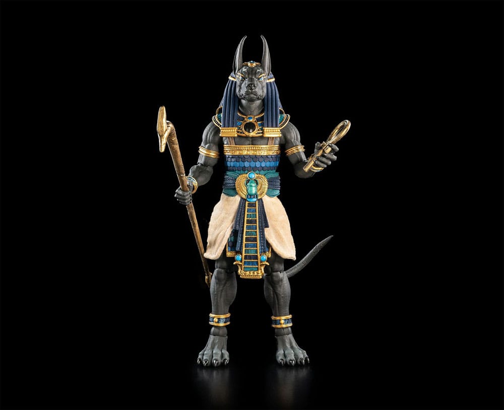 Figura Obscura Action Figure Anubis Black & Blue