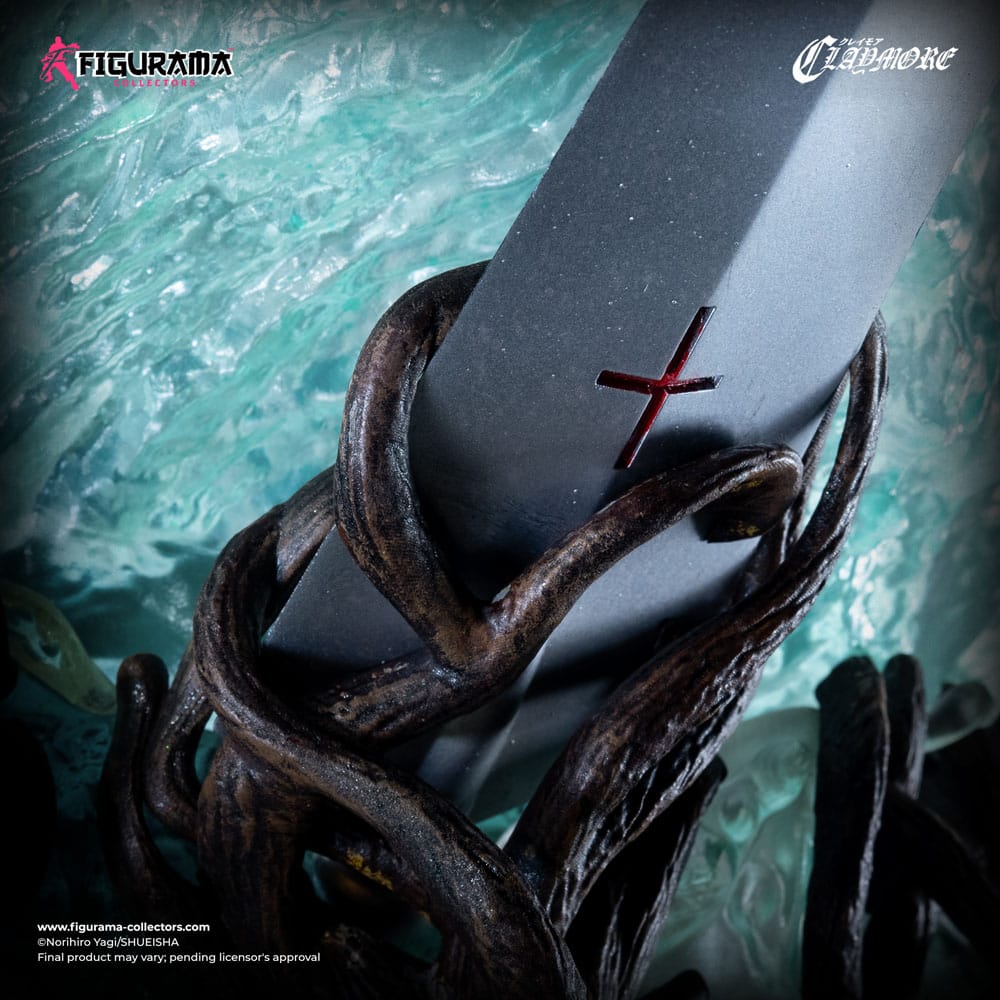 最終値下げ★展示品★希少★SpeaR Claymore-Paychedelic★ Claymore Elite Exclusive Statue 1/6 Clare vs. Ophelia 69 cm