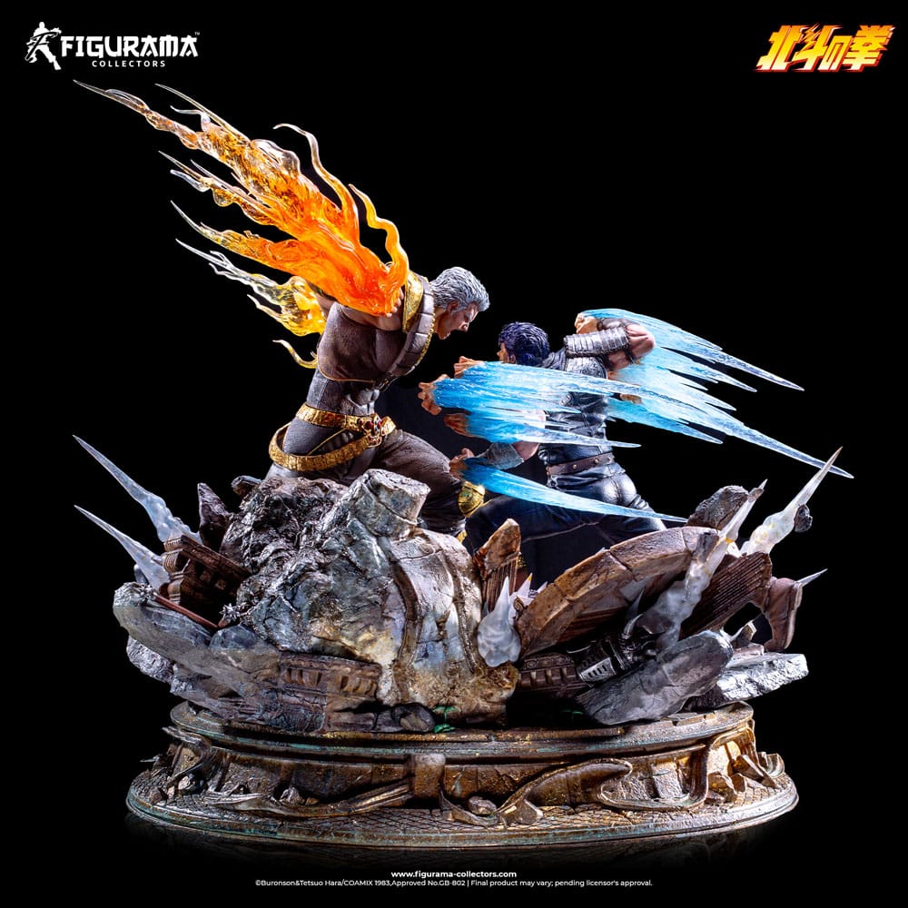 Fist of the North Star Elite Exklusive Statue 1/6 Kenshiro vs Raoh 59 cm