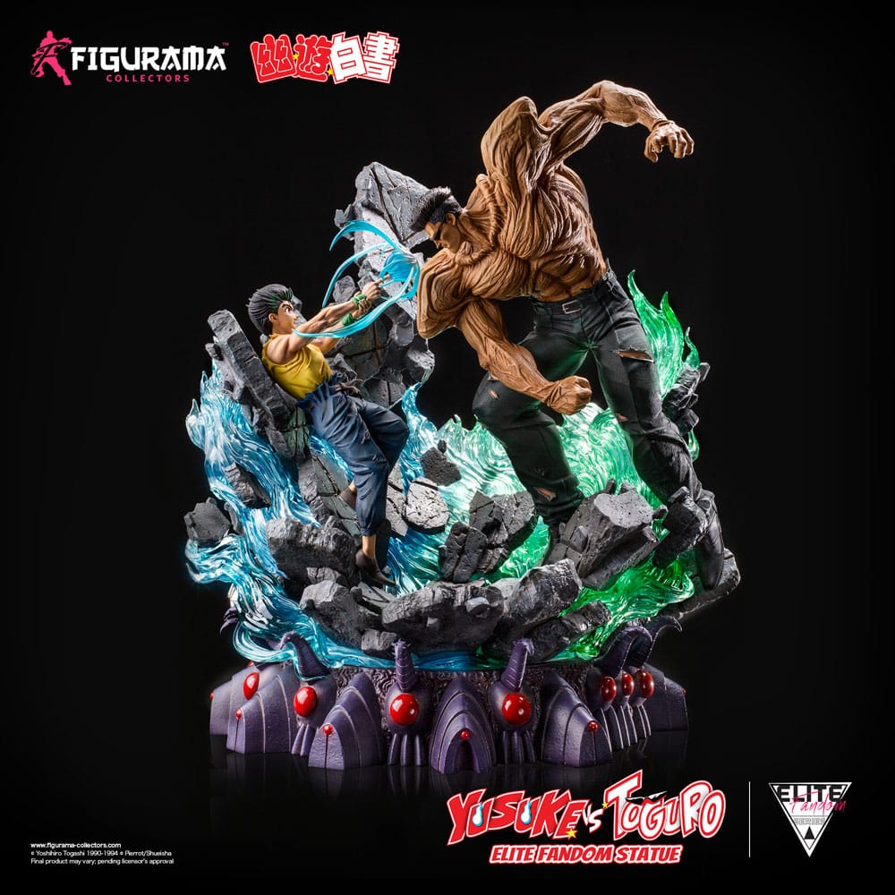 Yu Yu Hakusho Elite Exklusive Statue 1/6 Yusuke vs Toguro 59 cm