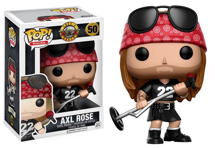 Guns N' Roses POP! Rocks Vinylfigur Axl Rose 9 cm