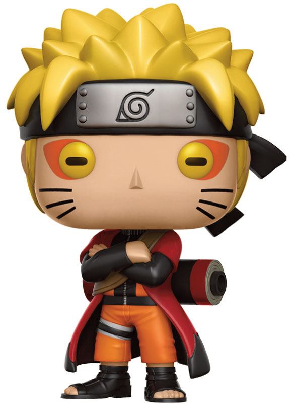 Naruto Shippuden POP! Animation Vinyl Figure Naruto (Sage Mode) 9 cm