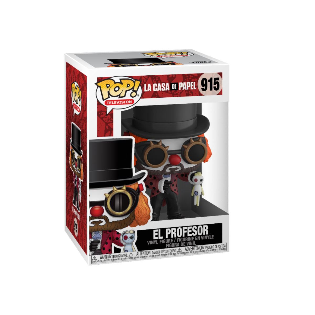 Geldraub POP! TV-Vinylfigur Professor O Clown 9 cm