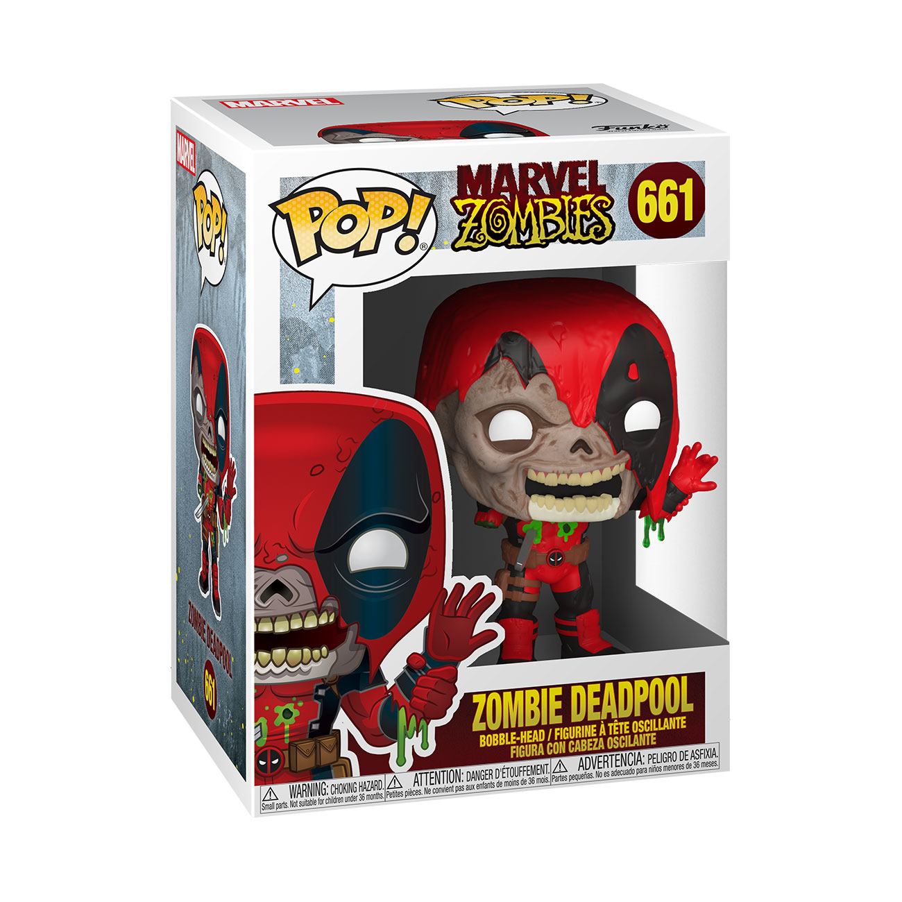 Marvel POP! Vinyl Figure Zombie Deadpool 9 cm