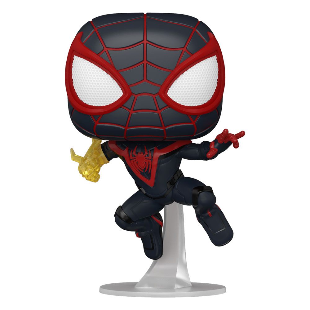 Marvel's Spider-Man POP! Games Vinyl Figures Miles Morales Classic Suit 9 cm Assortment (6) - Damaged packaging