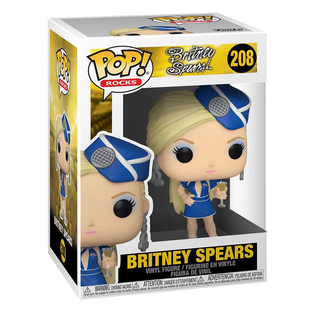Britney Spears POP! Rocks Vinylfigur Stewardess 9 cm