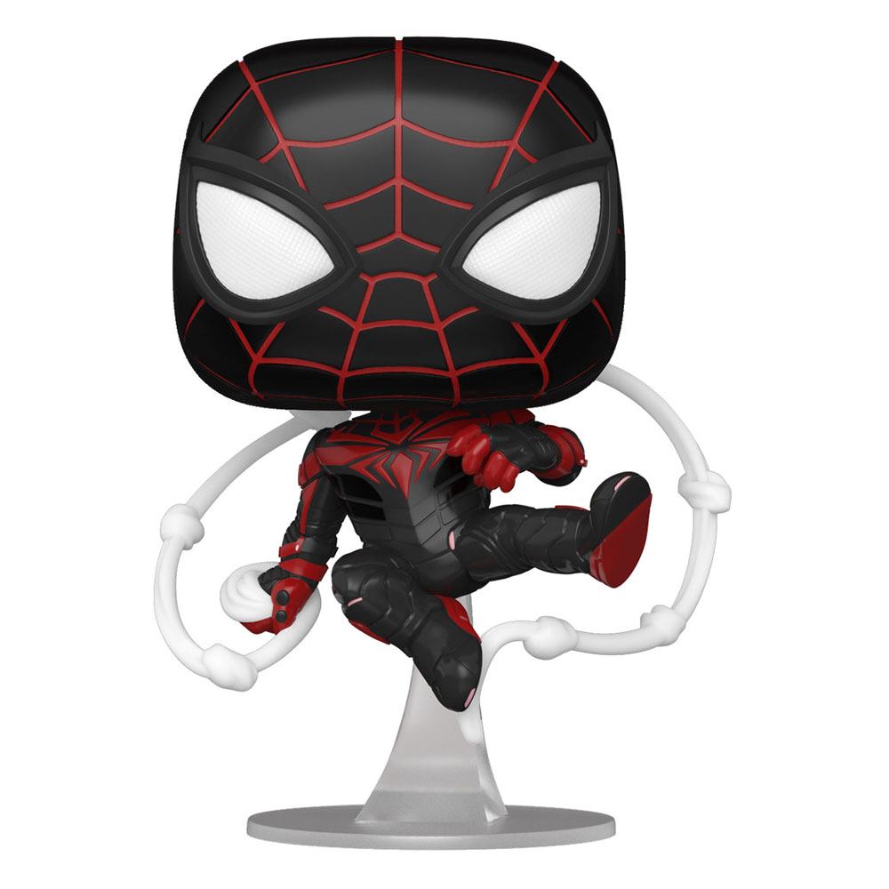 Marvels Spider-Man POP! Games Vinylfigur Miles Morales AT Suit 9 cm