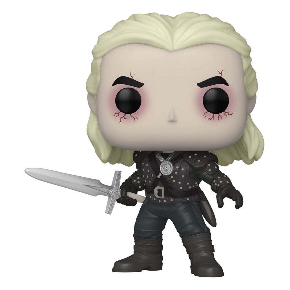 The Witcher POP! TV Vinyl Figur Geralt 9 cm (6er Karton)