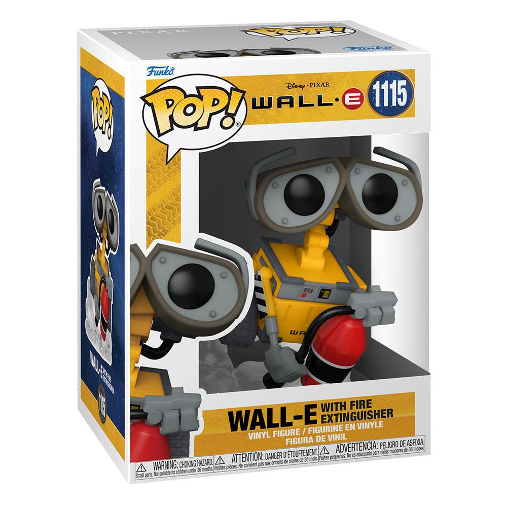 Wall-E POP! Movies Vinyl Figure Wall-E w/Fire Extinguisher 9 cm