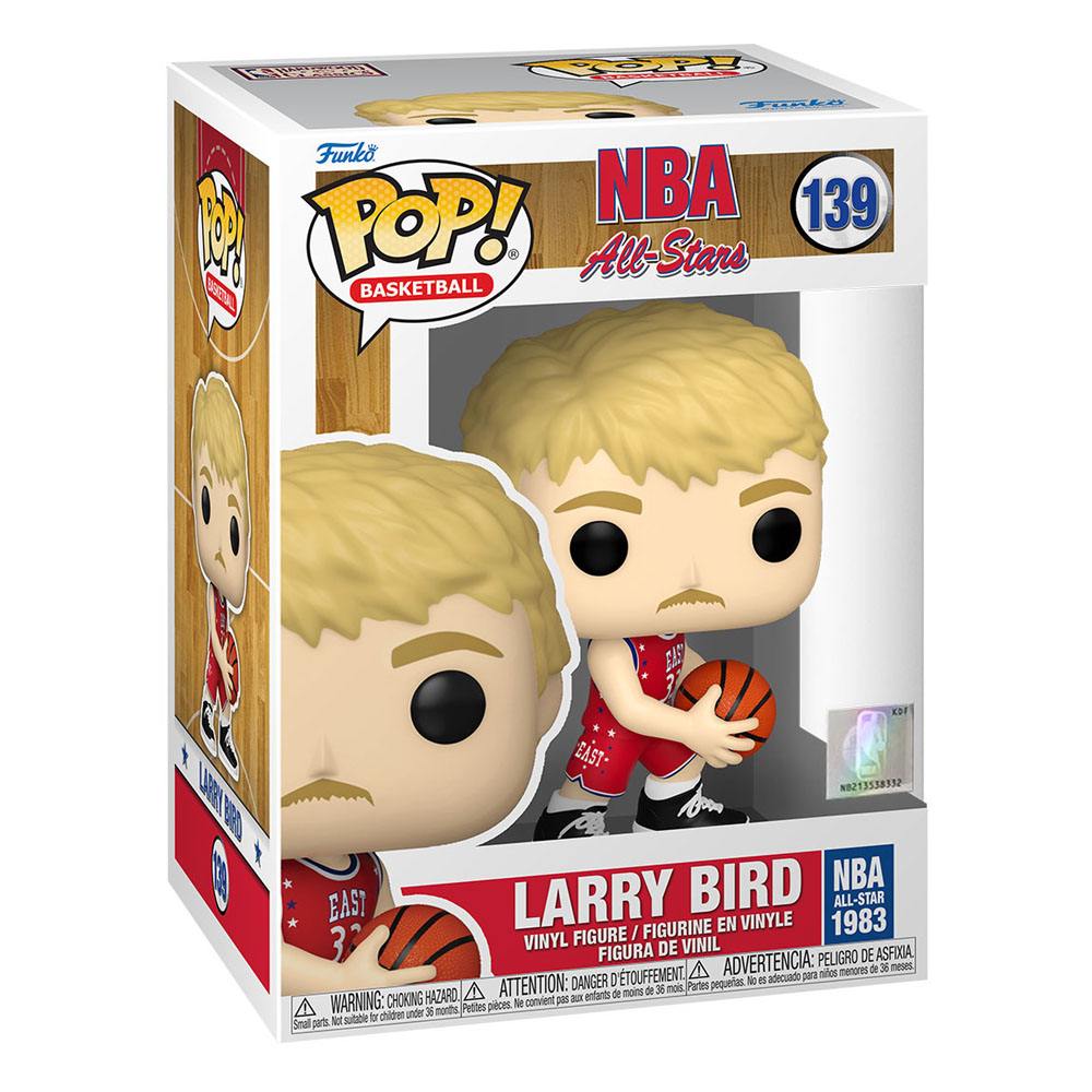 NBA Legends POP! Basketball Vinyl Figure Larry Bird (Red All Star Uni 1983) 9 cm