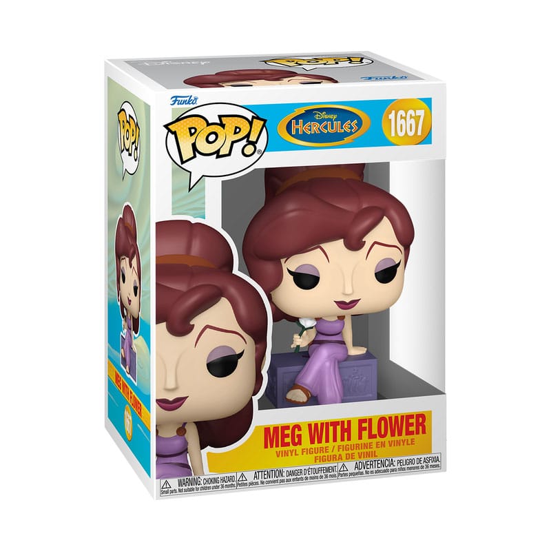 Hercules 25th Anniversary POP! Movies Vinyl Figure Meg with Flower 9 cm