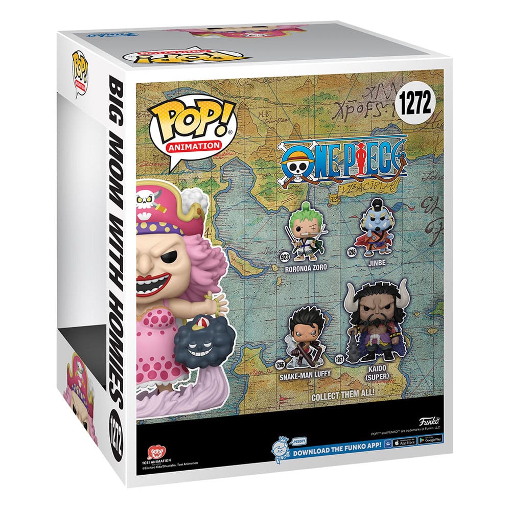 One Piece Super Size POP! Animations-Vinylfigur Big Mom mit Homies 15 cm