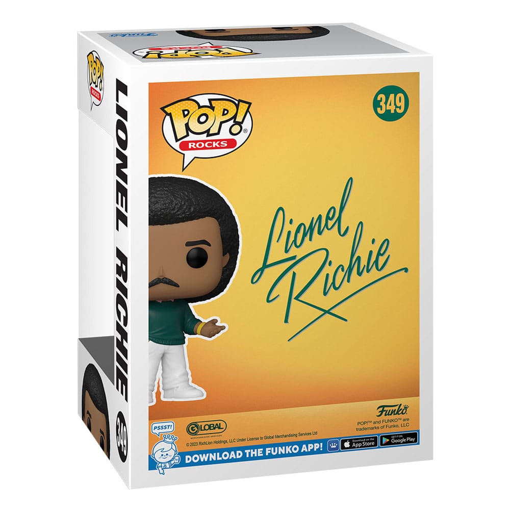 Lionel Richie POP! Rocks Vinylfigur 9 cm