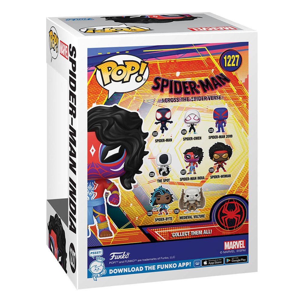 Spider-Man: Across the Spider-Verse POP! Filme Vinylfigur Spider-Man India 9 cm