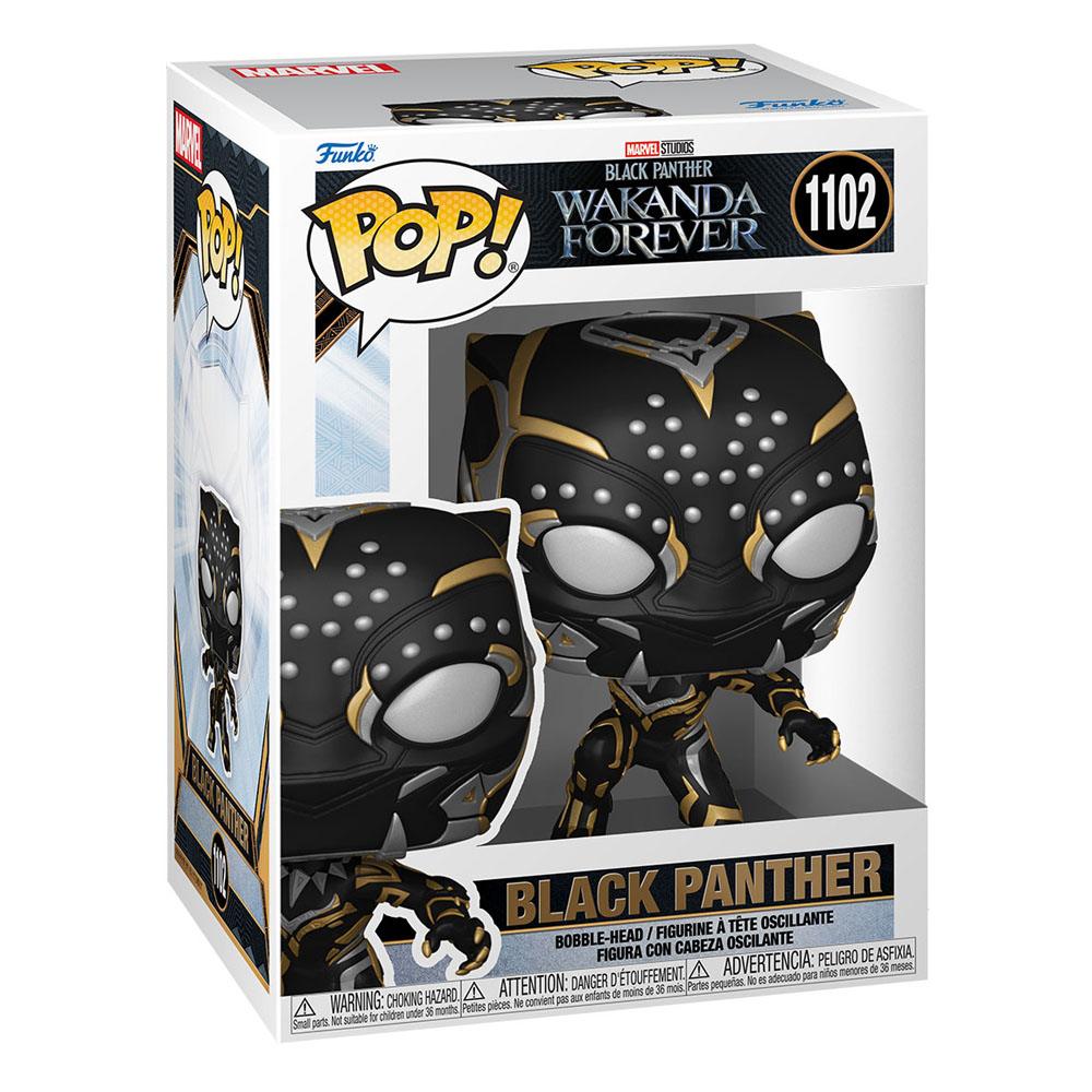 Black Panther: Wakanda Forever POP! Marvel Vinylfigur Black Panther 9 cm