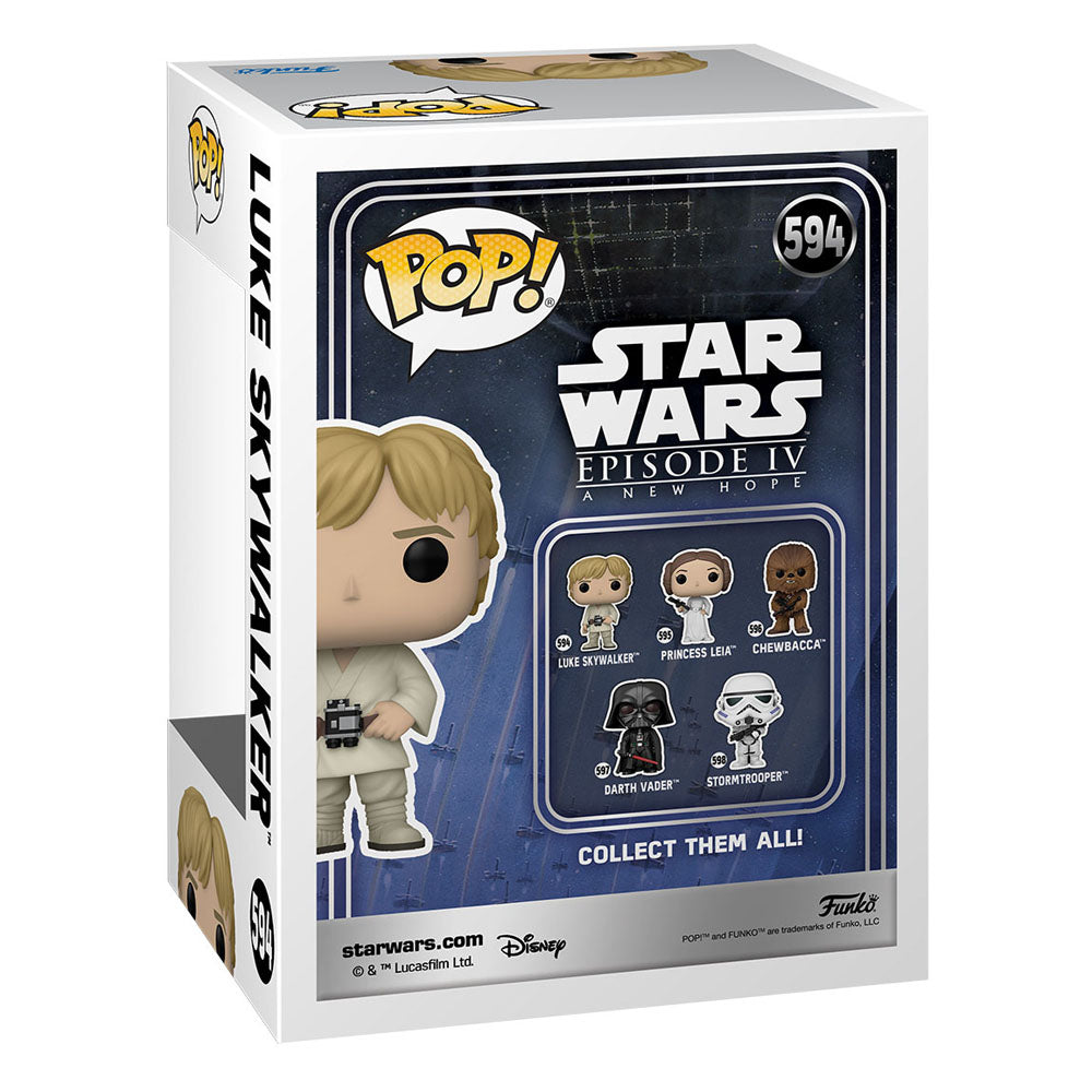 Star Wars New Classics POP! Star Wars Vinylfigur Luke 9 cm