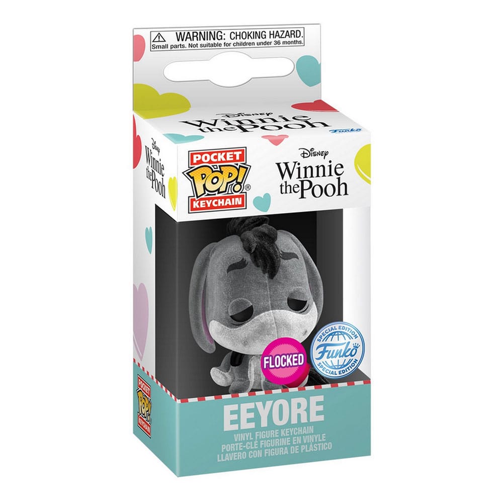 Disney 2022 POP! Vinyl-Schlüsselanhänger 4 cm Eeyore mit Herz (FL) Display (12)
