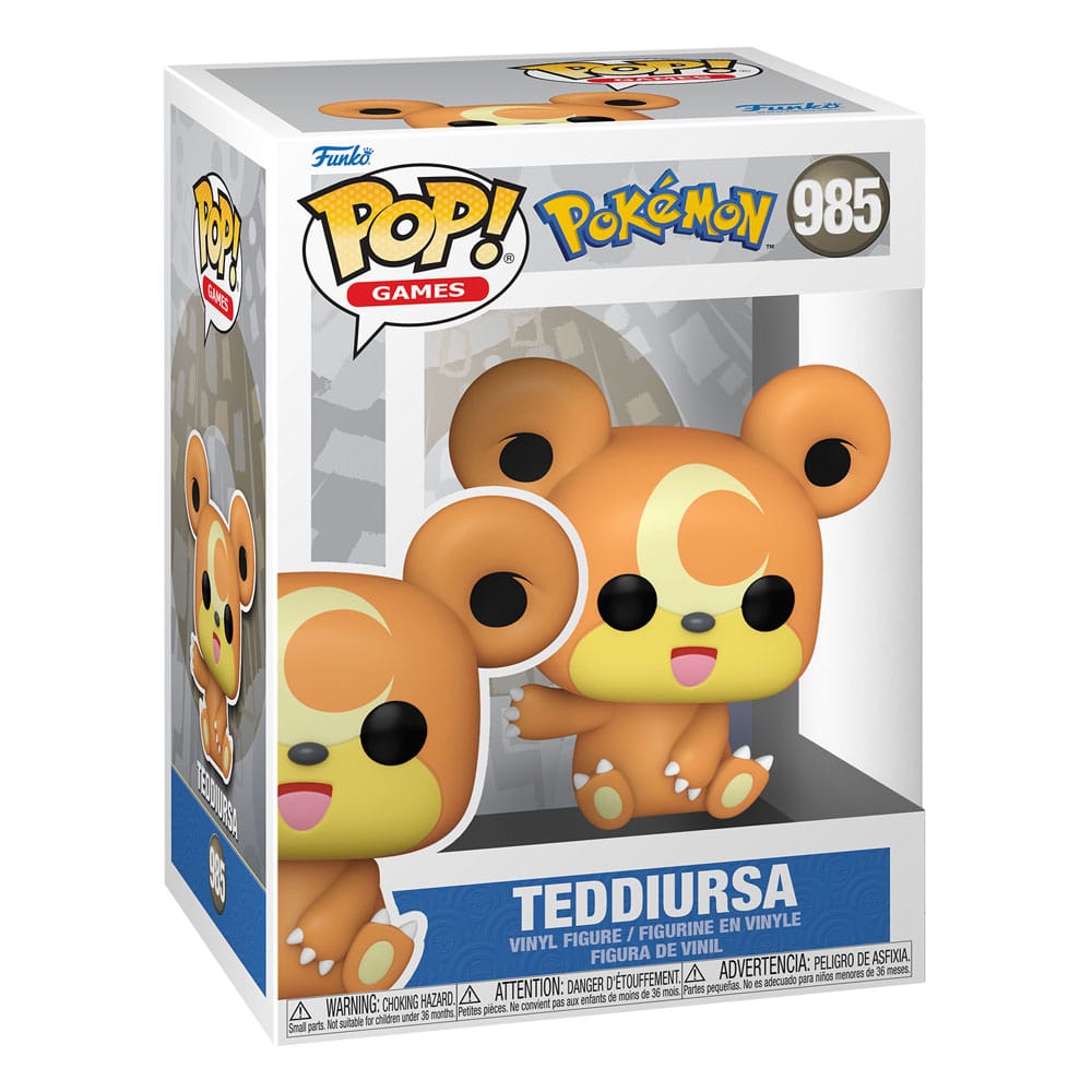 Pokemon POP! Games Vinylfigur Teddiursa(EMEA) 9 cm