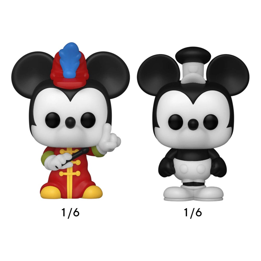Disney Bitty POP! Vinylfiguren 4er-Pack Zauberer Mickey 2,5 cm