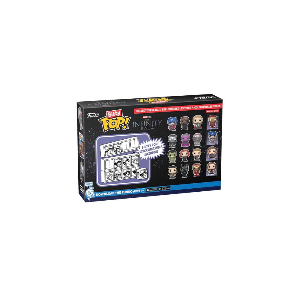 Marvel Bitty POP! Vinylfigur 4er-Pack Hulk 2,5 cm
