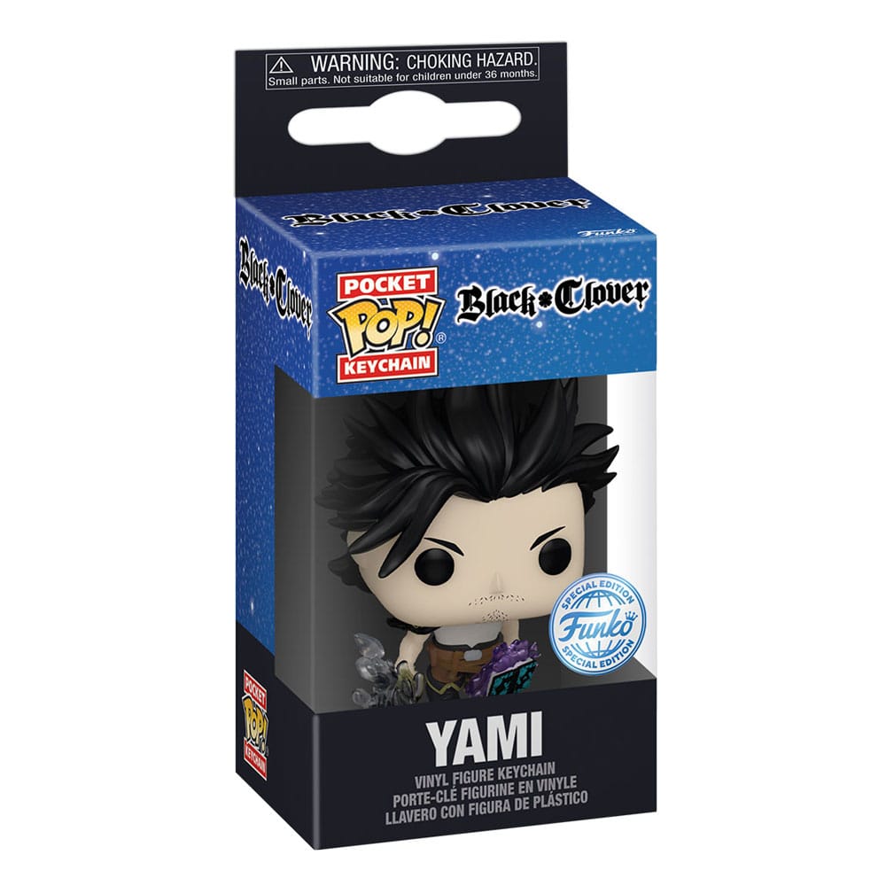 Schwarzklee POP! Vinyl-Schlüsselanhänger 4 cm Yami Display (12)
