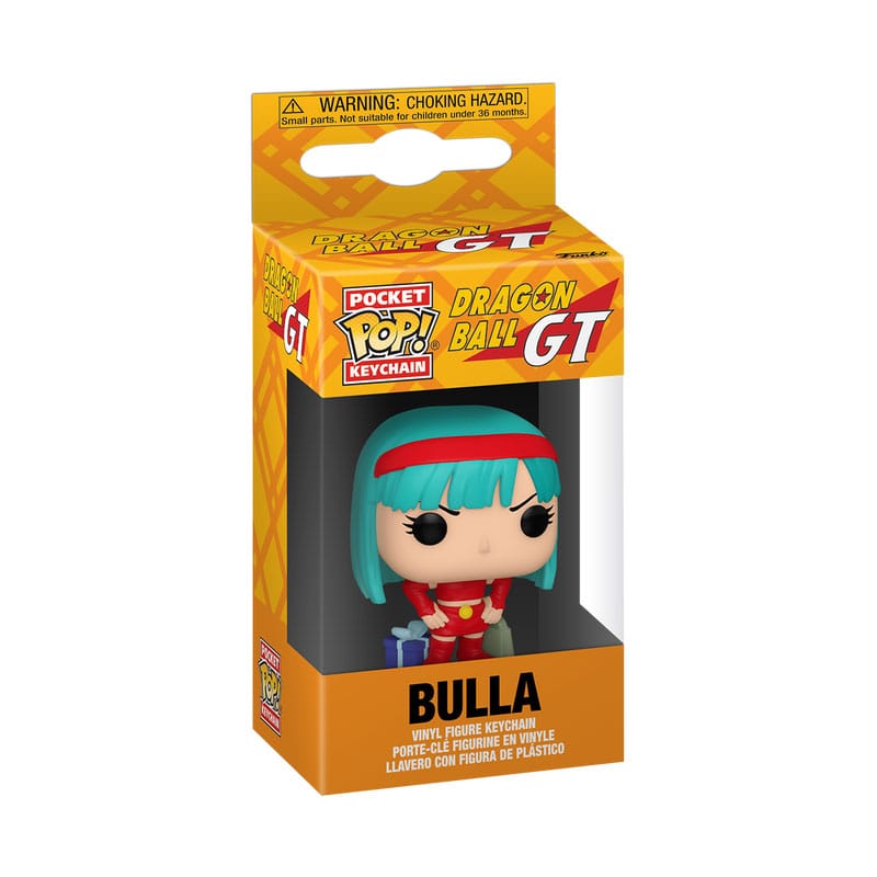 Dragon Ball GT POP! Vinyl-Schlüsselanhänger 4 cm Bulla Display (12)