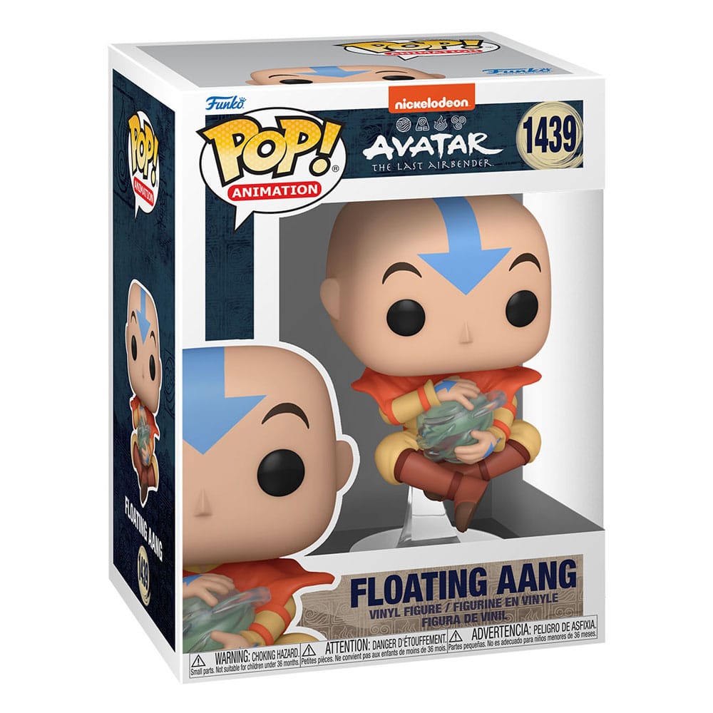 Avatar Der letzte Airbender POP! Animations-Vinylfigur Aang Floating 9 cm