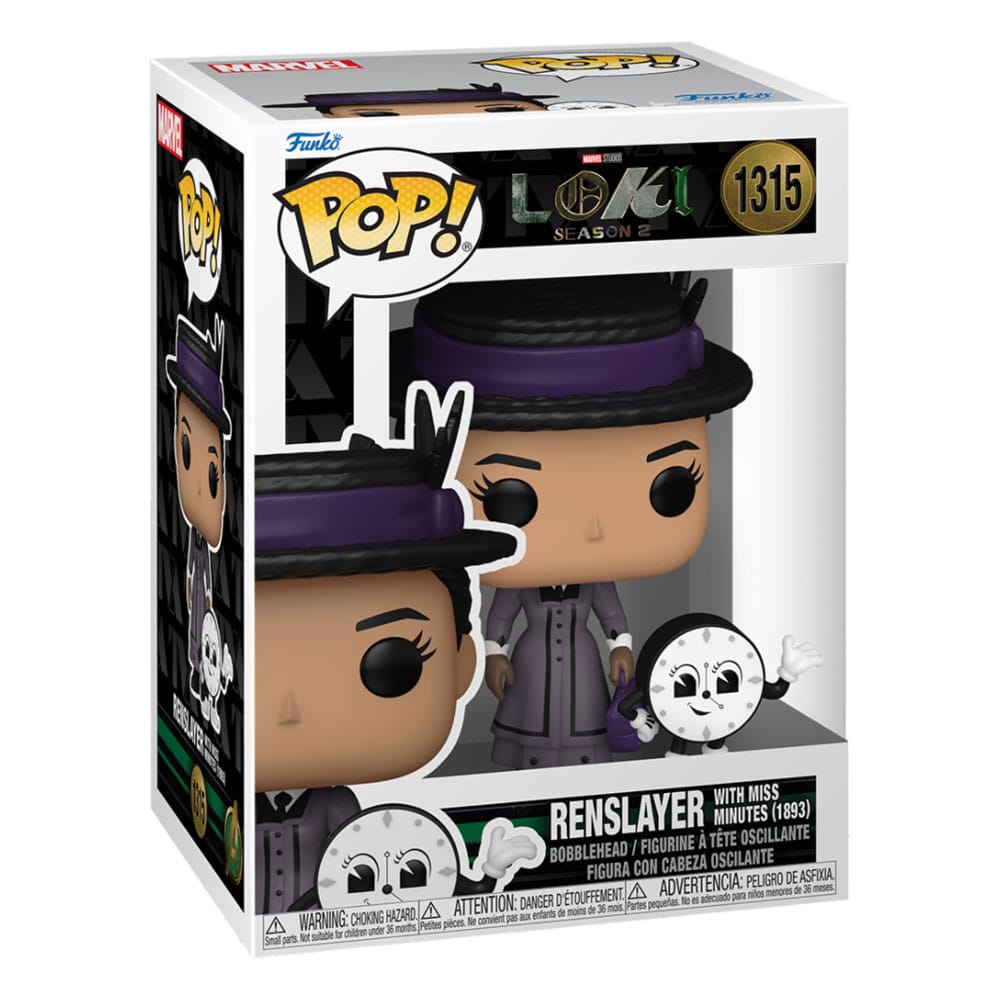 Loki POP! Vinylfigur Renslayer mit Miss Minutes 9 cm