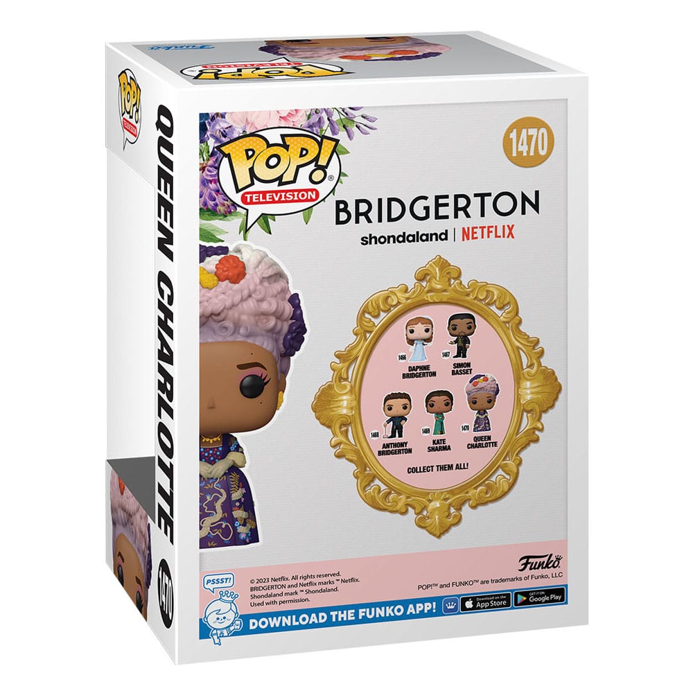 Bridgerton POP! TV Vinyl Figure Queen Charlotte 9 cm