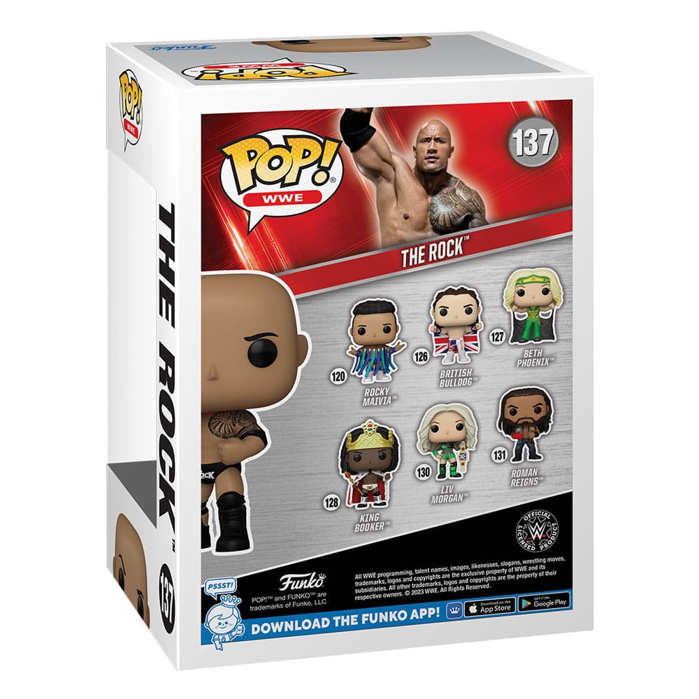 WWE POP! Vinyl Figure The Rock (final) 9 cm