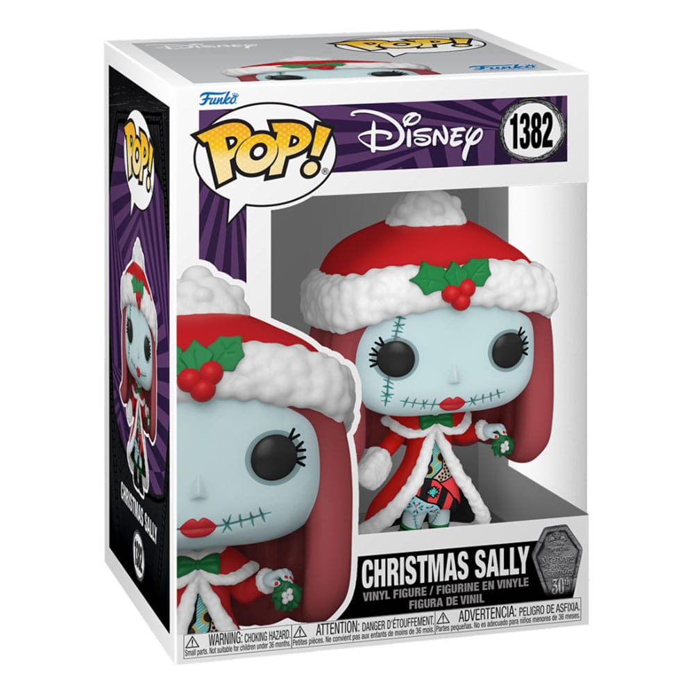 Nightmare before Christmas 30. POP! Disney Vinylfigur Christmas Sally 9 cm