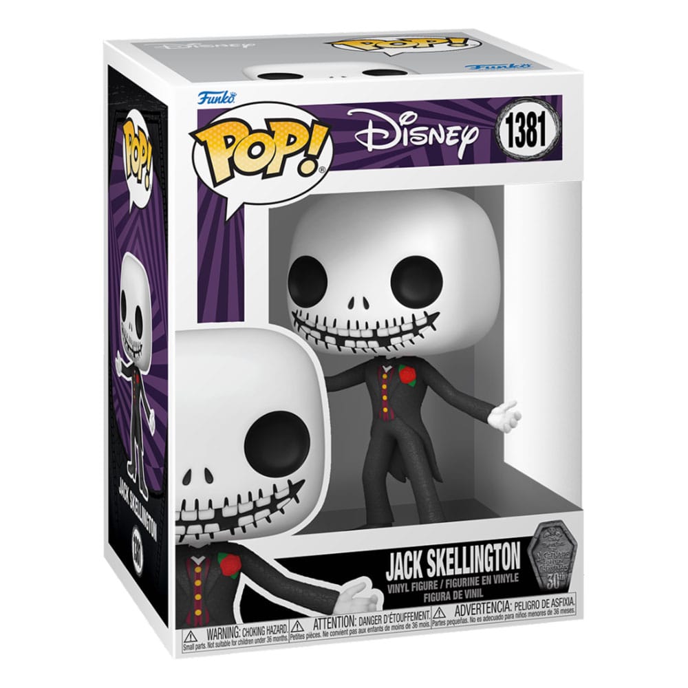 Nightmare before Christmas 30. POP! Disney Vinylfigur Formal Jack 9 cm