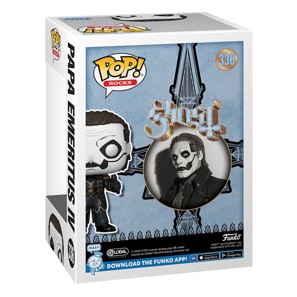 Ghost POP! Rocks Vinylfigur Papa Emeritus IV 9 cm