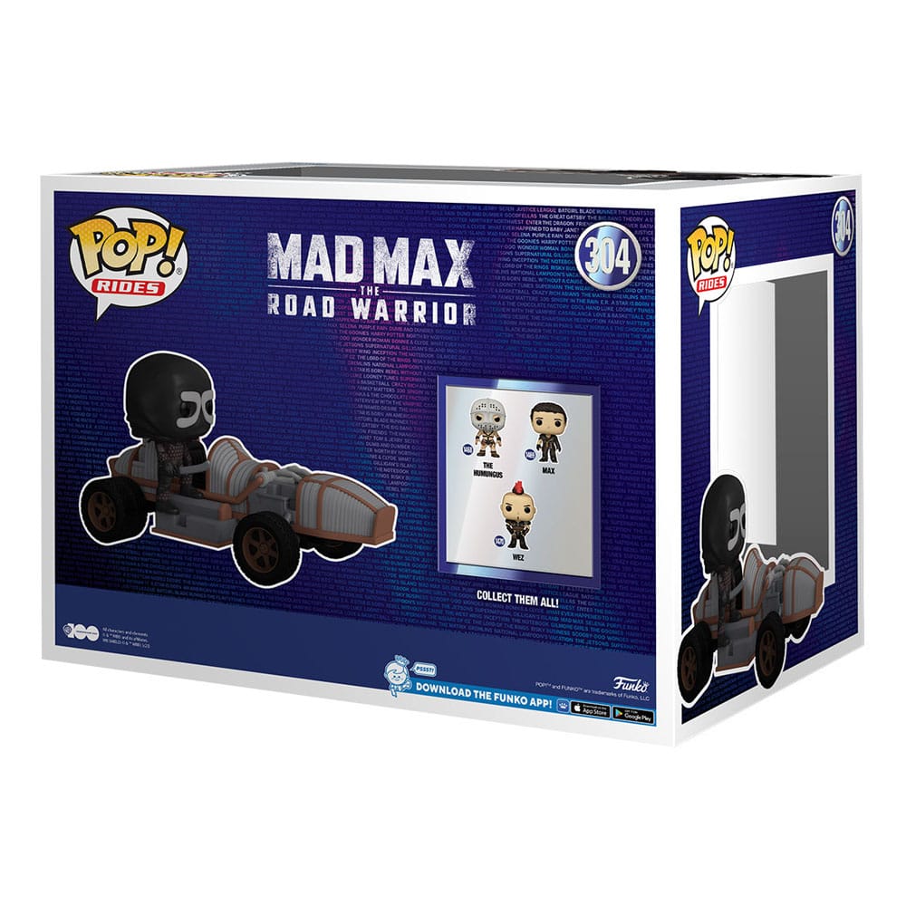 Mad Max: The Road Warrior POP! Rides Super Deluxe Vinylfigur Lone Wolf 15 cm