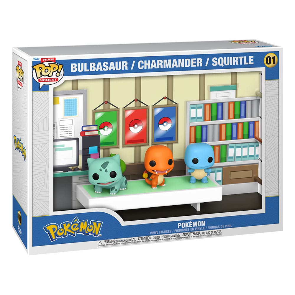 Pokemon POP Moments Deluxe Vinyl Figures Pokemon - Starters