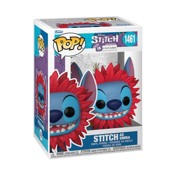 Lilo und Stitch POP! &amp; Buddy Vinyl-Figurenkostüm – Simba 9 cm