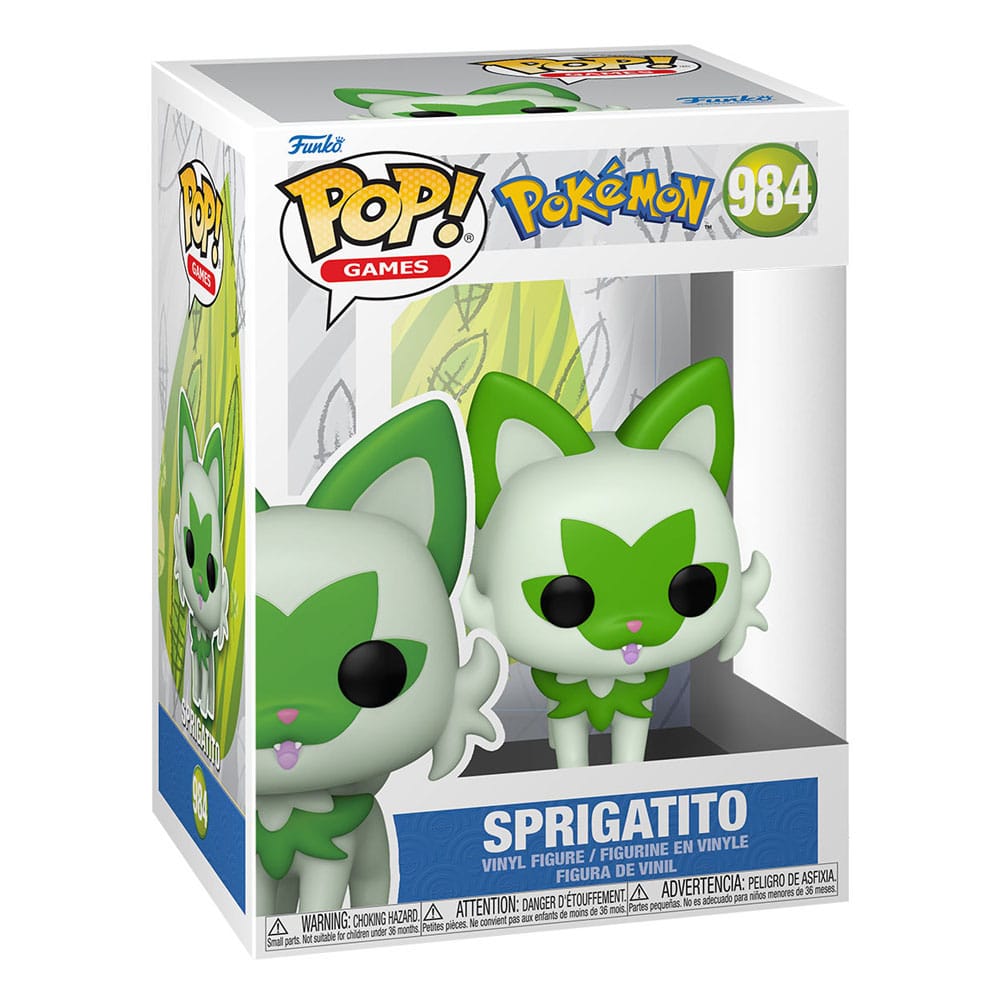 Pokemon POP! Games Vinylfigur Sprigatito (EMEA) 9 cm