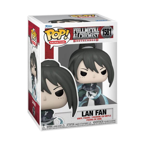 Fullmetal Alchemist Brotherhood POP! Animations-Vinylfigur Lan Fan (Ninja) 9 cm