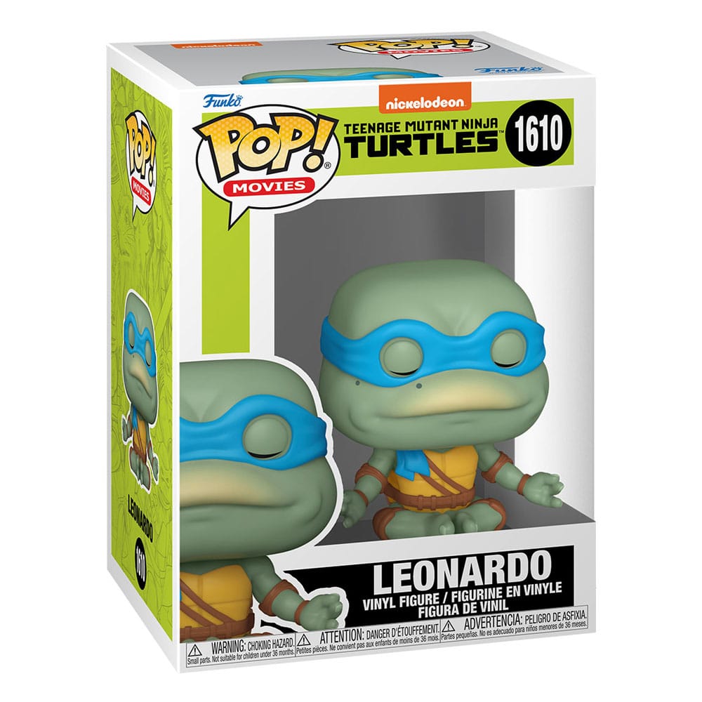 Teenage Mutant Ninja Turtles POP! Filme Vinylfigur Leonardo (Meditierend) 9 cm