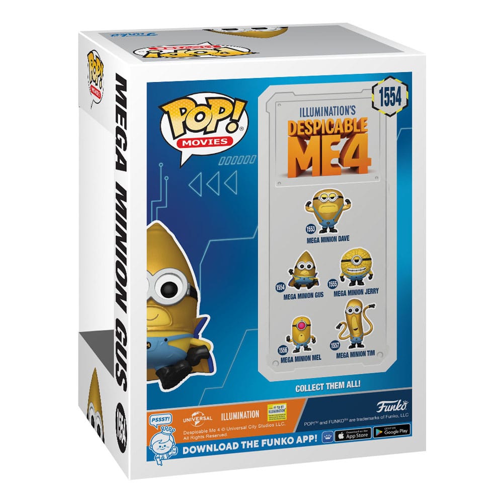 Ich – Einfach Unverbesserlich 4 POP! Filme Vinylfigur Super Gus 9 cm