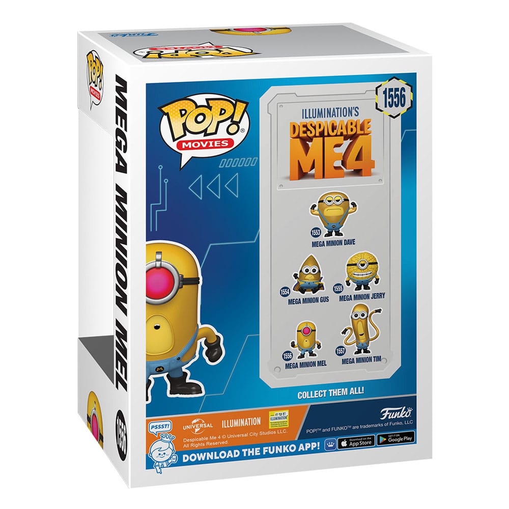 Ich – Einfach Unverbesserlich 4 POP! Filme Vinylfigur Super Mel 9 cm
