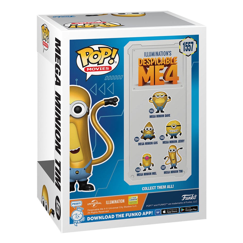 Ich – Einfach Unverbesserlich 4 POP! Filme Vinylfigur Super Tim 9 cm