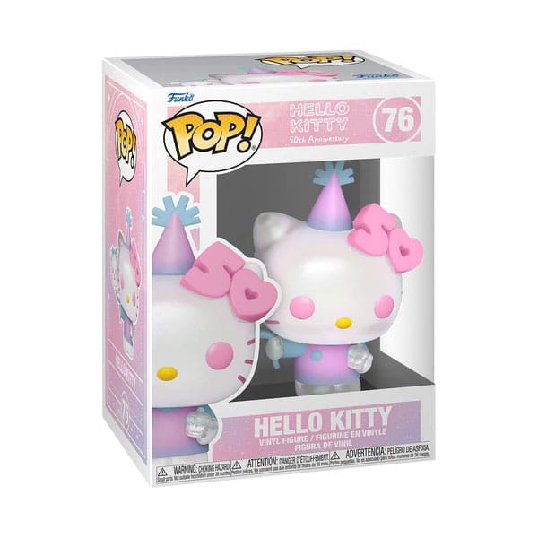 Hallo Kitty POP! Sanrio Vinylfigur HK mit Luftballons 9 cm