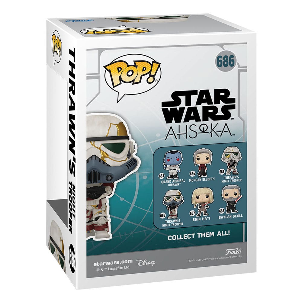 Star Wars: Ahsoka POP! Vinylfigur S2 - Thrawn's Night Trooper 9 cm