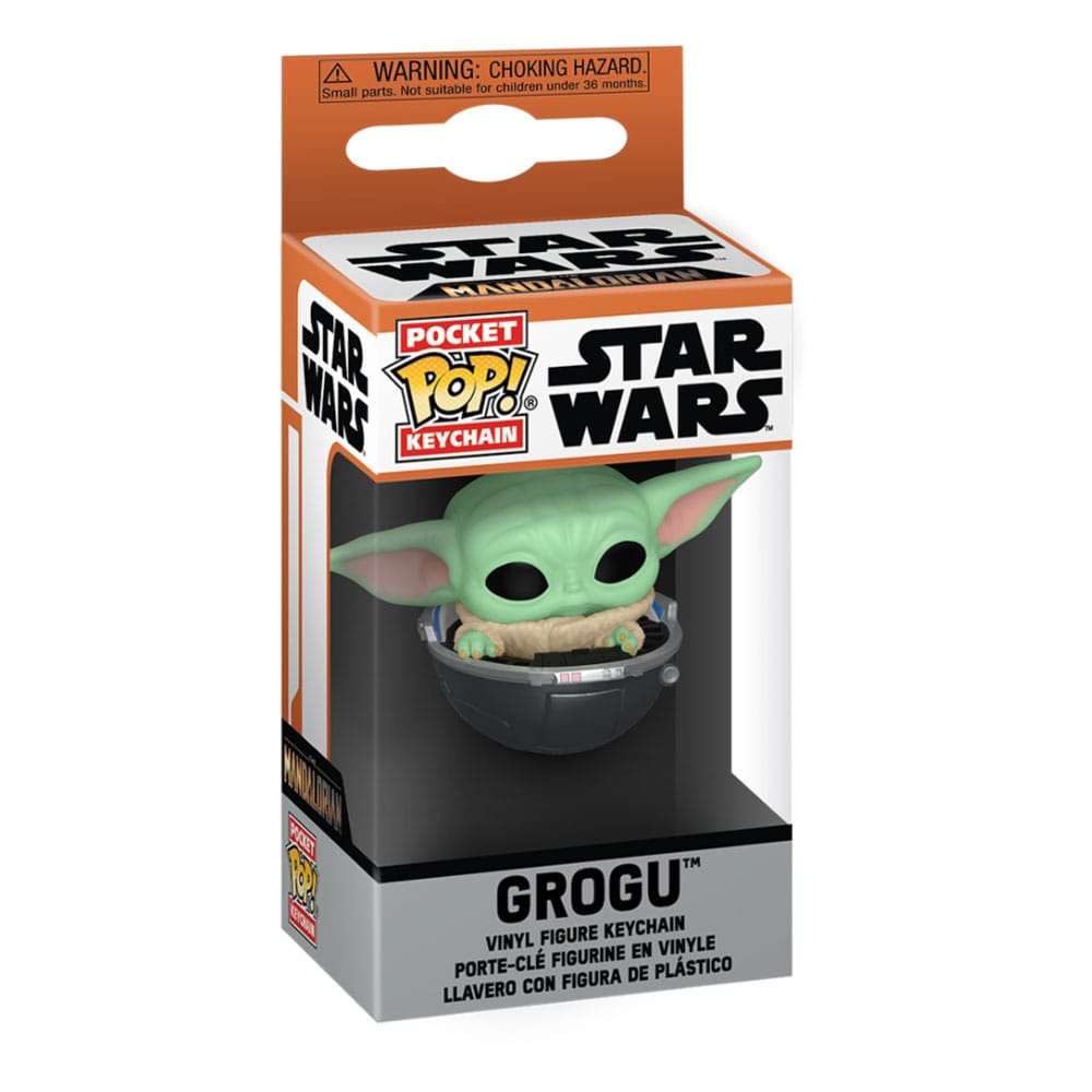 Star Wars: The Mandalorian POP! Vinyl-Schlüsselanhänger 4 cm Grogu Display (12)