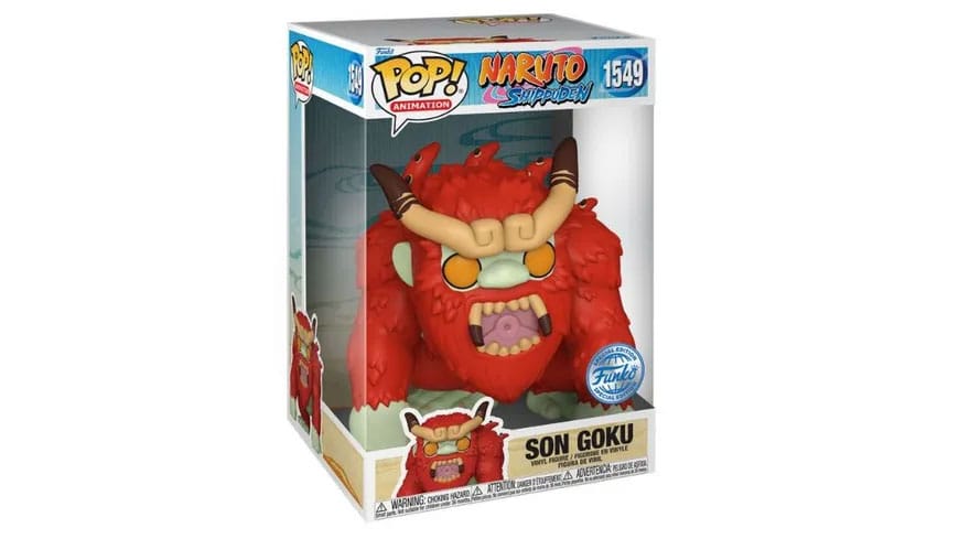 Naruto Supergroßer Jumbo POP! Vinylfigur Naruto- Son Goku 25 cm