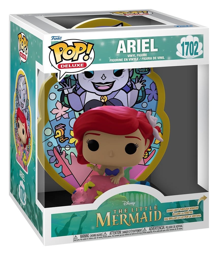 Disney POP! Deluxe Vinyl Figure Ariel(Glass) 9 cm