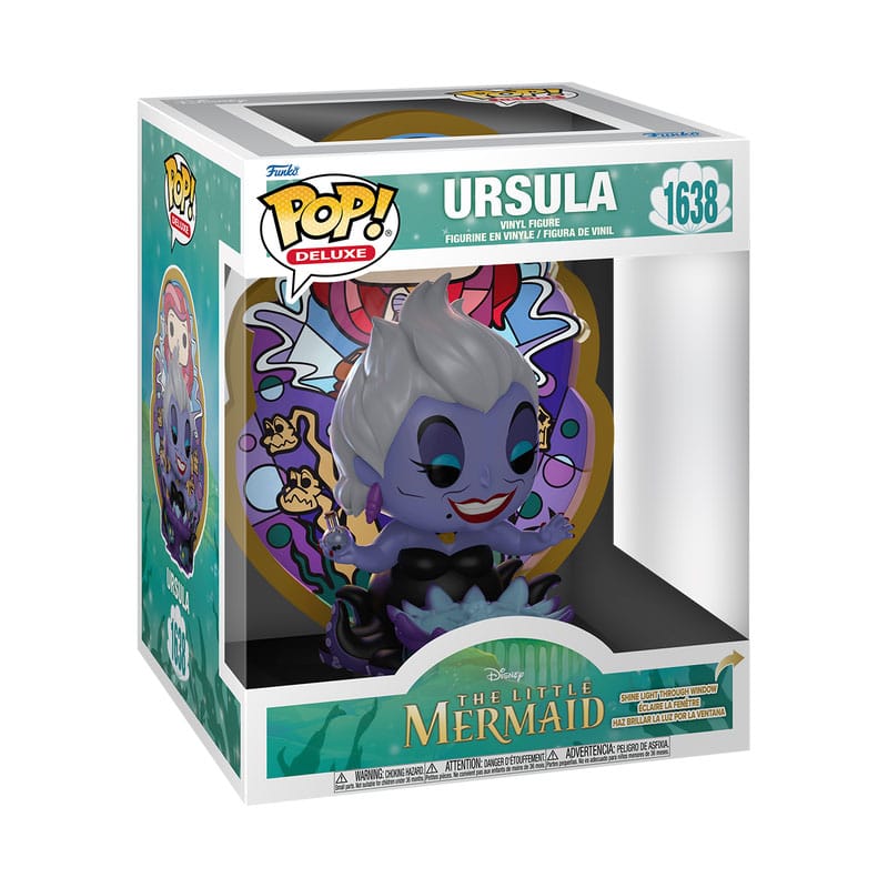 Disney POP! Deluxe Vinyl Figure Ursula(Glass) 9 cm