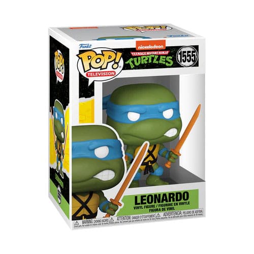 Teenage Mutant Ninja Turtles POP! Vinylfiguren Leonardo 9 cm